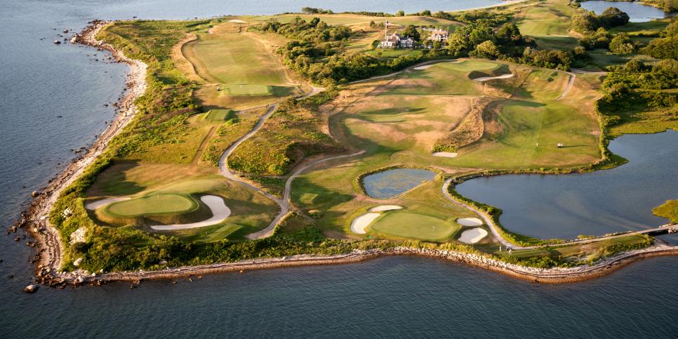 A golf course on Fishers Island